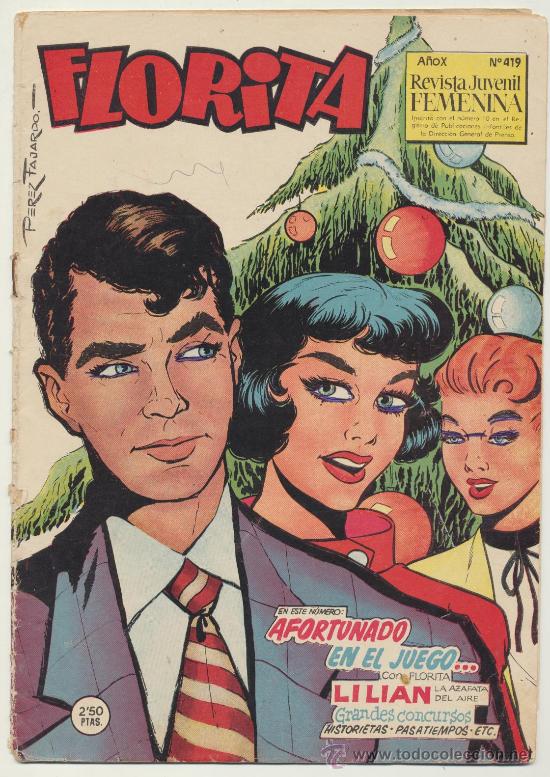 Tebeos: Florita n&ordm;  419. Cliper 1949. - Foto 1