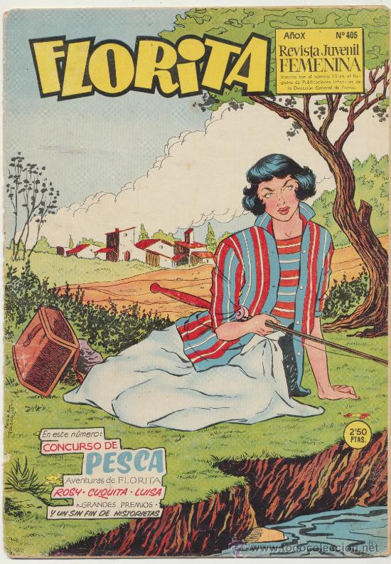 Tebeos: Florita n&ordm;  405. Cliper 1949. - Foto 1
