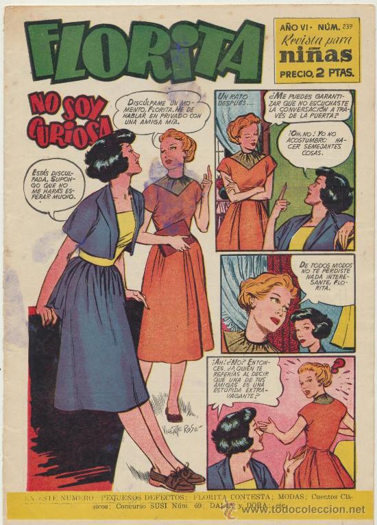Tebeos: Florita n&ordm;  239. Cliper 1949. - Foto 1