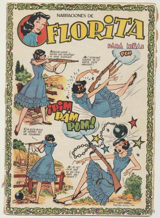 Tebeos: Florita n&ordm; 102. Cliper 1949. - Foto 1