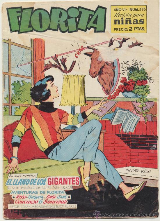 Tebeos: Florita n&ordm;  335. Cliper 1949. - Foto 1