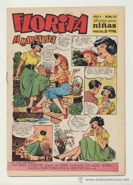 Tebeos: Florita n&ordm;  217.  Cliper 1949. - Foto 1