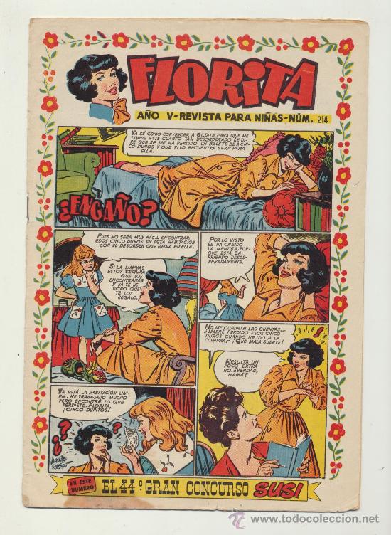 Tebeos: Florita n&ordm;  214.  Cliper 1949. - Foto 1
