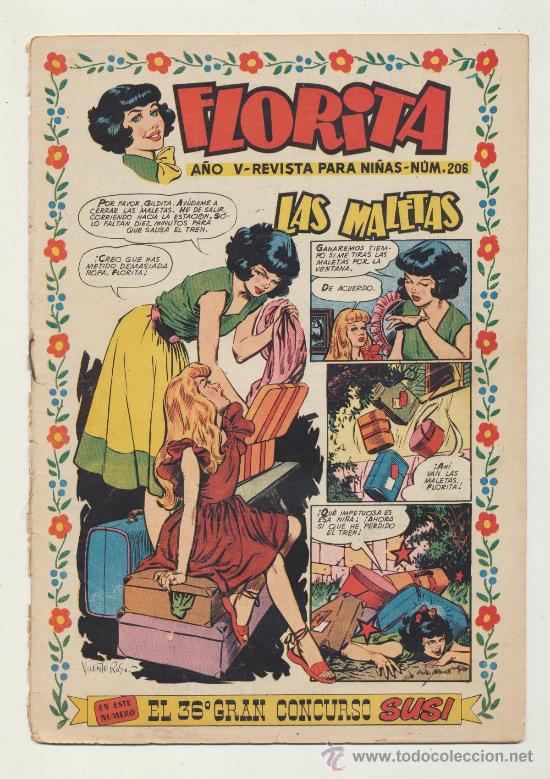 Tebeos: Florita n&ordm;  206.  Cliper 1949. - Foto 1