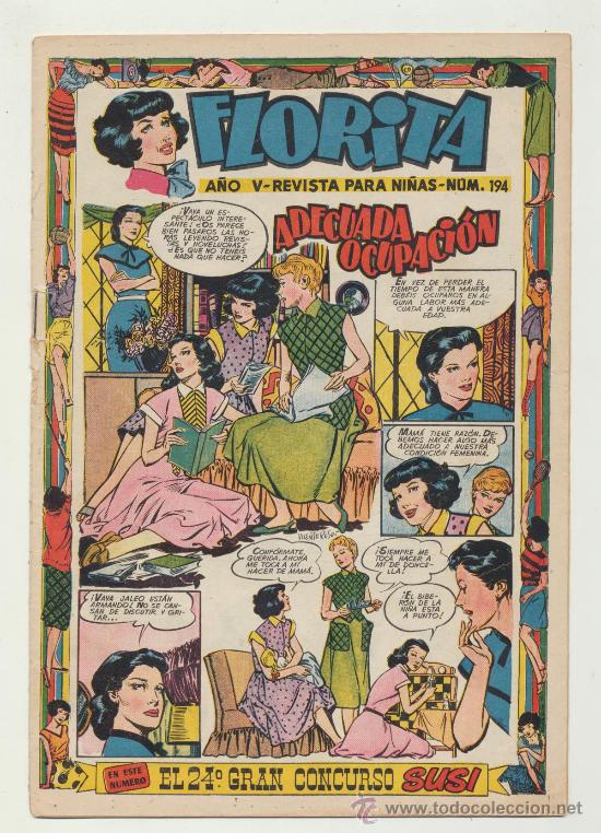 Tebeos: Florita n&ordm;  194.  Cliper 1949. - Foto 1