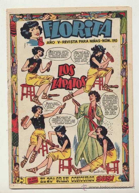Tebeos: Florita n&ordm;  190.  Cliper 1949. - Foto 1