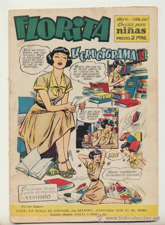 Tebeos: Florita n&ordm;  230.  Cliper 1949. - Foto 1