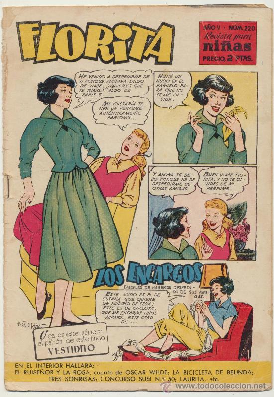 Tebeos: Florita n&ordm;  220.  Cliper 1949. - Foto 1