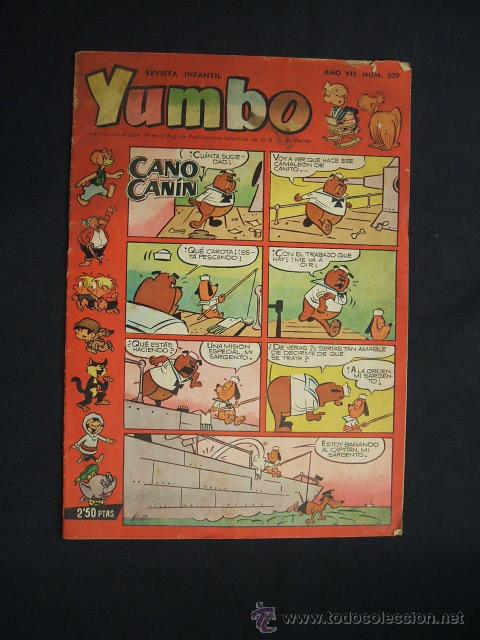 Tebeos: YUMBO - N&ordm; 309 - EDICIONES CLIPER - - Foto 1