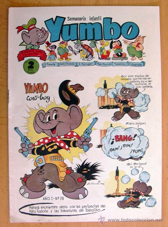 Tebeos: Yumbo n&ordm; 28 - Ediciones Cliper 1953 - Foto 1