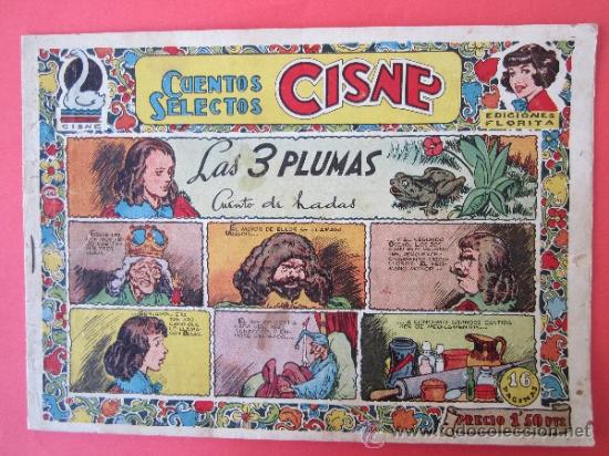 Tebeos: cuentos selectos cisne - ediciones florita , las tres plumas - Foto 1