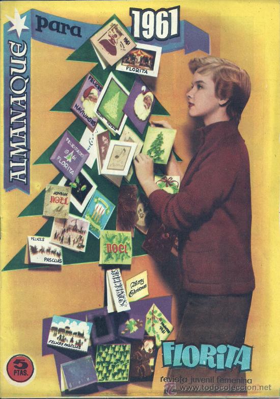 Tebeos: FLORITA ALMANAQUE 1961 - Foto 1