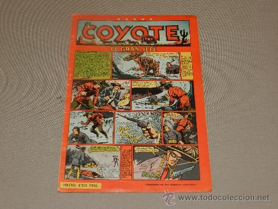 Tebeos: (M-10) EL COYOTE NUM. 37 - EDT CLIPER, ABUJERITOS EN EL LOMO - Foto 1