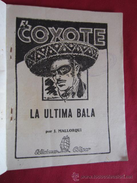 Tebeos: EL COYOTE - LA ULTIMA BALA - Foto 2