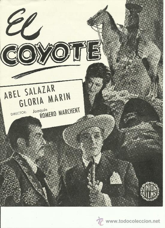 Tebeos: PROPAGANDA DE LA PELICULA DEL COYOTE - Foto 1