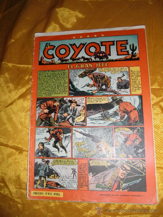 Tebeos: EL COYOTE. EL GRAN JEFE. EDICIONES CLIPER * - Foto 1