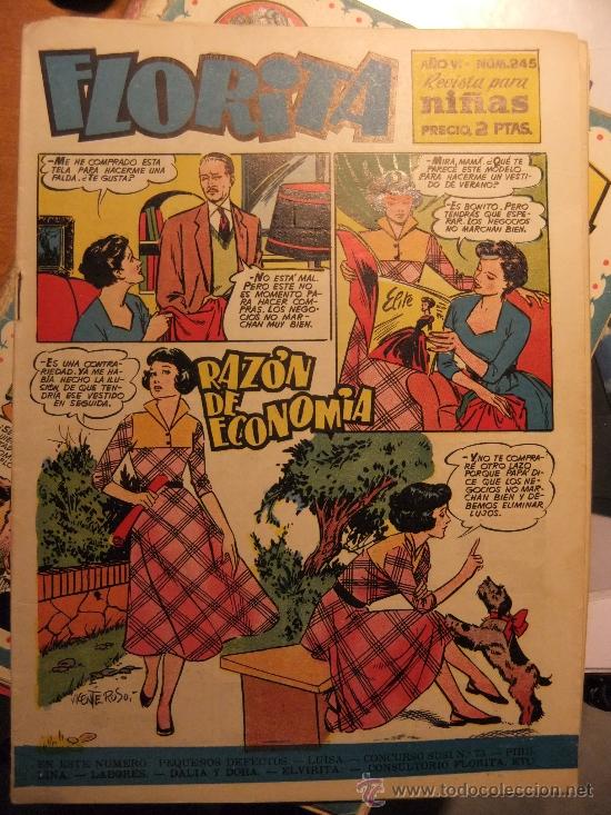 Tebeos: FLORITA N&ordm; 245 CLIPER ORIGINAL - Foto 1