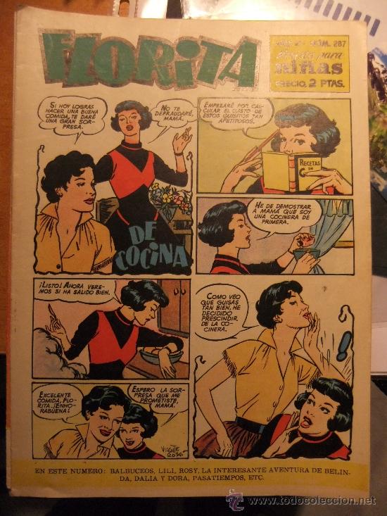 Tebeos: FLORITA N&ordm; 287 CLIPER ORIGINAL - Foto 1