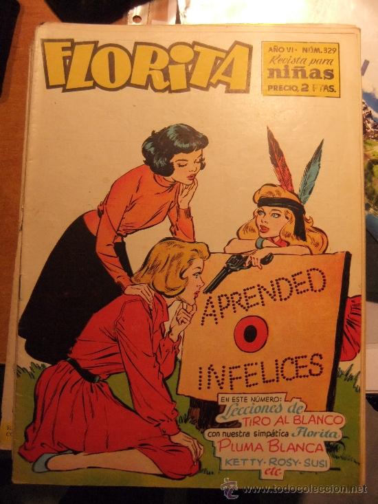 Tebeos: FLORITA N&ordm; 329 CLIPER ORIGINAL - Foto 1