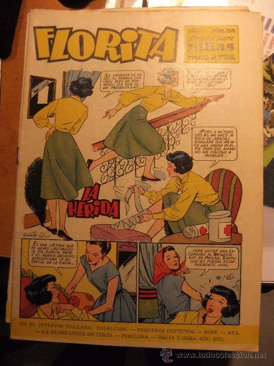Tebeos: FLORITA N&ordm; 256 CLIPER ORIGINAL - Foto 1