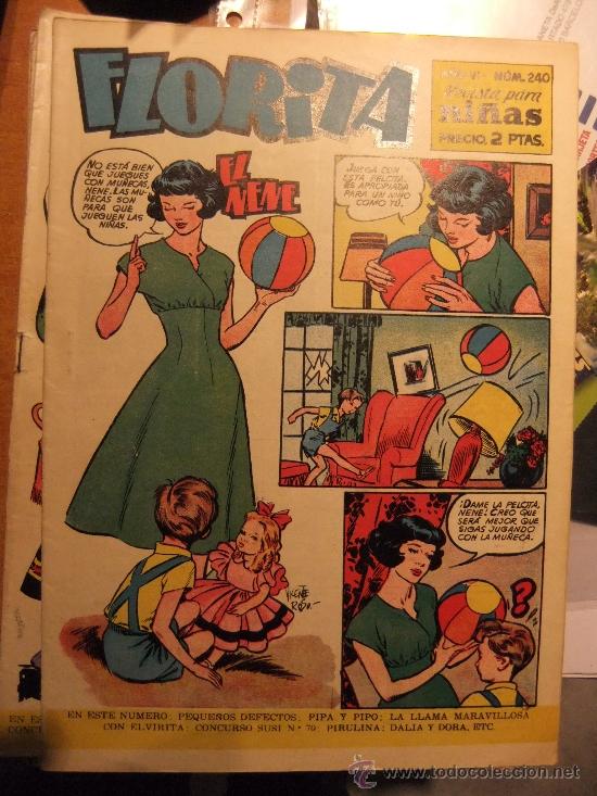 Tebeos: FLORITA N&ordm; 240 CLIPER ORIGINAL - Foto 1