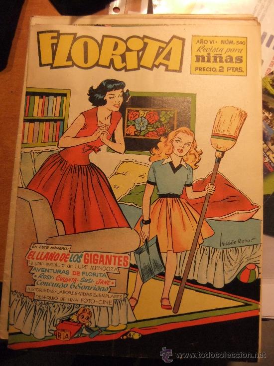 Tebeos: FLORITA N&ordm; 340 CLIPER ORIGINAL - Foto 1