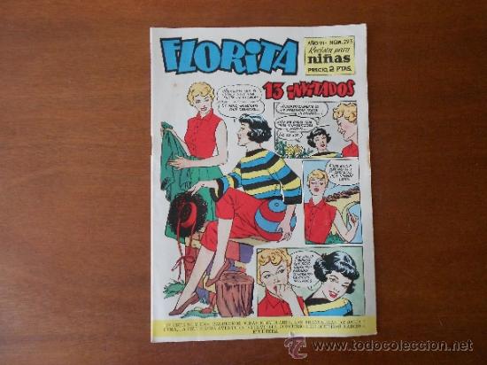 Tebeos: FLORITA N&ordm; 293 ORIGINAL, COMO NUEVO - Foto 1