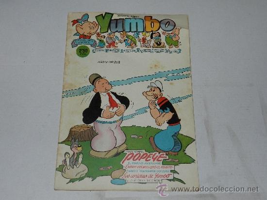 Tebeos: (M-9) YUMBO NUM 208 A&Ntilde;O V, ROTURITAS - Foto 1