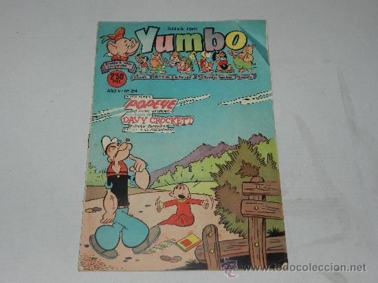 Tebeos: (M-9) YUMBO NUM 214 A&Ntilde;O V, ROTURITAS - Foto 1