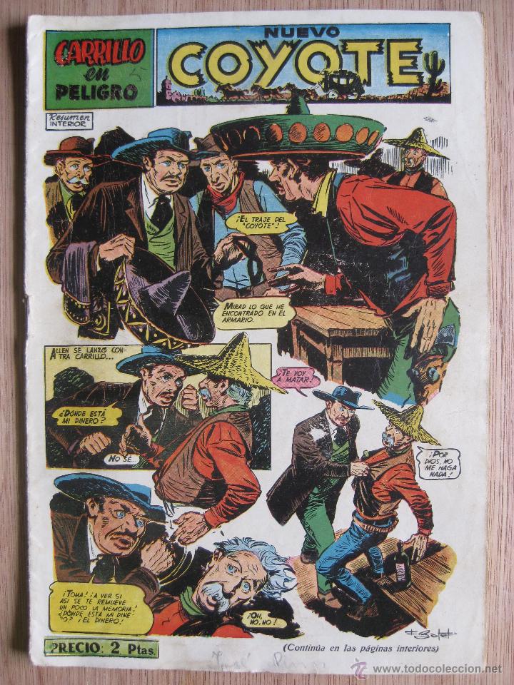 Tebeos: EL COYOTE - N&ordm;114 - CARRILLO EN PELIGRO - Foto 1