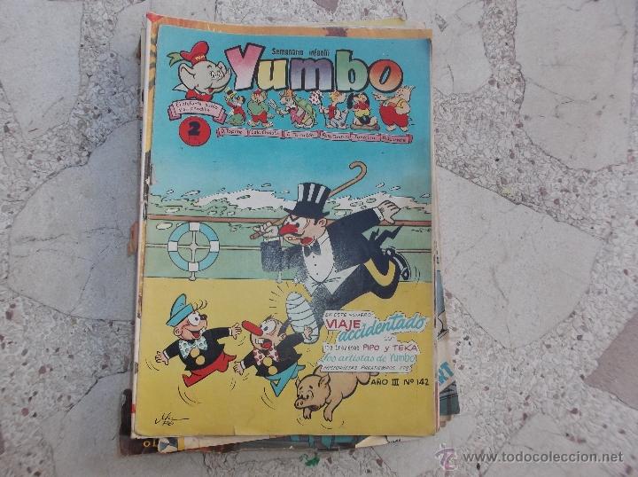 YUMBO Nº 142, AÑO III, EDICIONES CLIPER( ORIGINAL) (Tebeos y Comics - Cliper - Yumbo)