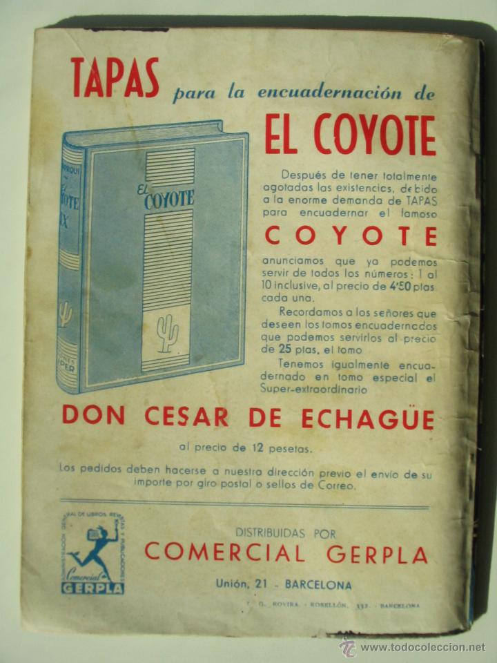 Tebeos: El Coyote - N&uacute;mero 42- El rancho de la T - A&ntilde;o 1947 - Foto 2