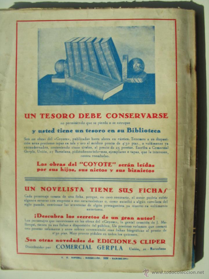 Tebeos: El Coyote - N&uacute;mero 34 - Padre e hijo - A&ntilde;o 1946 - Foto 2