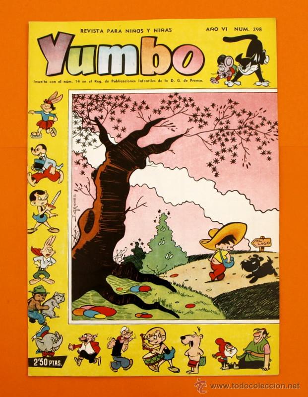 Tebeos: YUMBO N&ordm; 298 - SEMANARIO iNFANTIL - GERPLA - - Foto 1