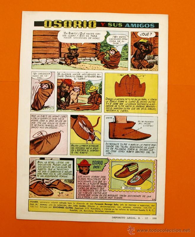 Tebeos: YUMBO N&ordm; 314 - SEMANARIO iNFANTIL - GERPLA - - Foto 2
