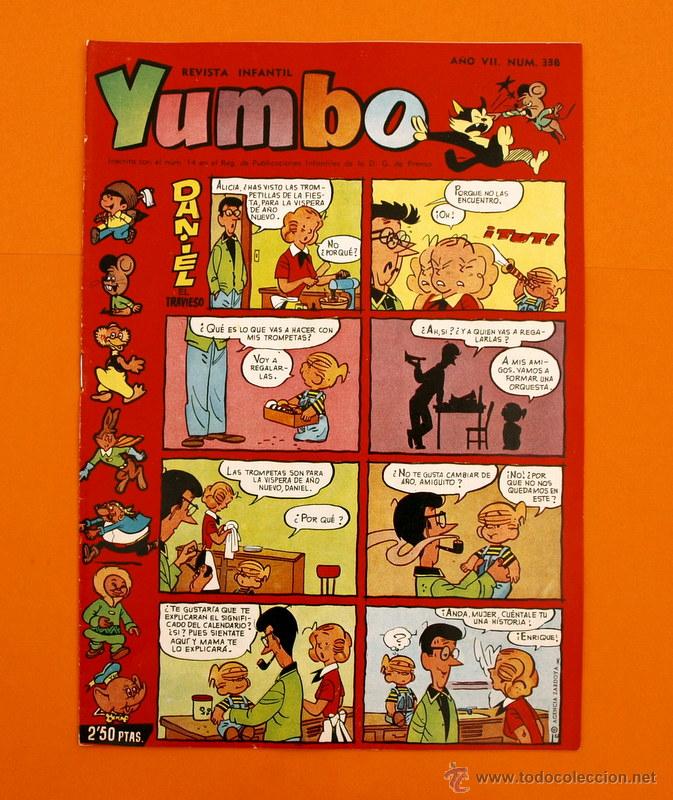 Tebeos: YUMBO N&ordm; 338 - SEMANARIO iNFANTIL - - Foto 1