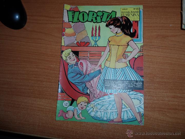 Tebeos: FLORITA N&ordm; 485 EDICIONES CLIPER DIFICIL - Foto 1