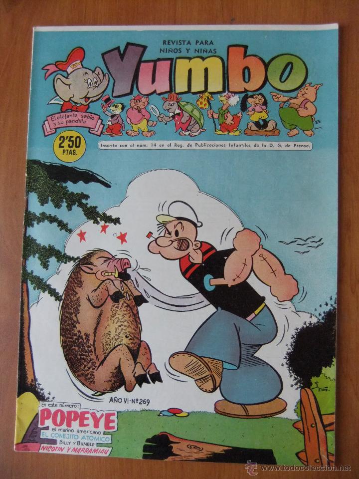 Tebeos: YUMBO N&ordm; 269 EDICIONES CLIPER - Foto 1