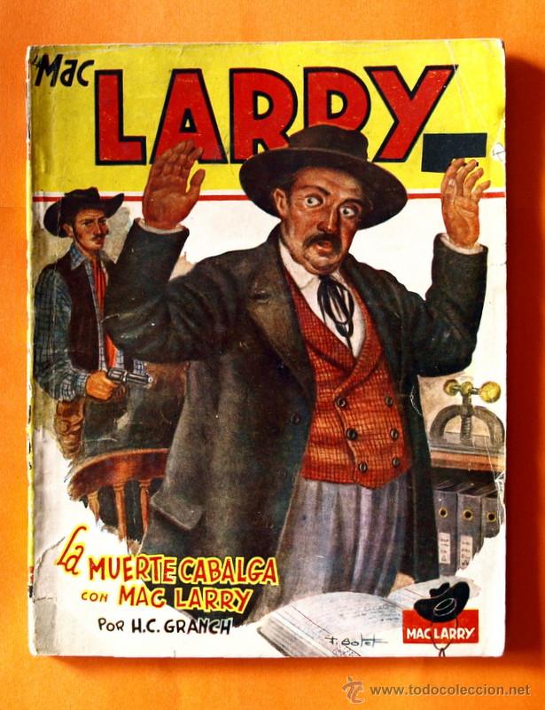 Tebeos: MAC LARRY - N&ordm; 4 - LA MUERTE CABALGA CON MAC LARRY - EDICIONES CLIPER - - Foto 1