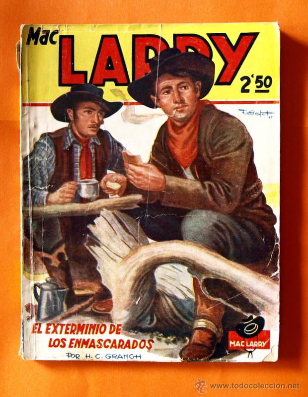 Tebeos: MAC LARRY - N&ordm; 5 - EL EXTERMINIO DE LOS ENMASCARADOS - EDICIONES CLIPER - - Foto 1
