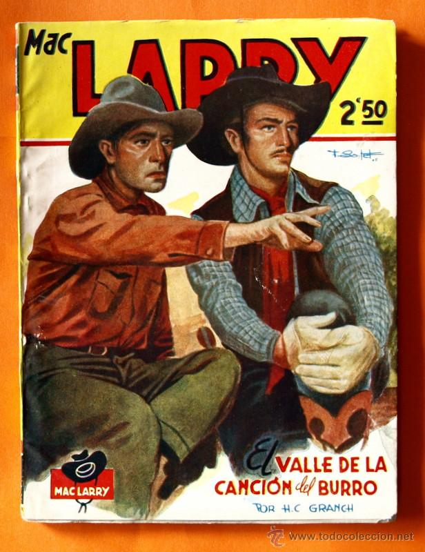 Tebeos: MAC LARRY - N&ordm; 7 - EL VALLE DE LA CANCION DEL BURRO - EDICIONES CLIPER - - Foto 1