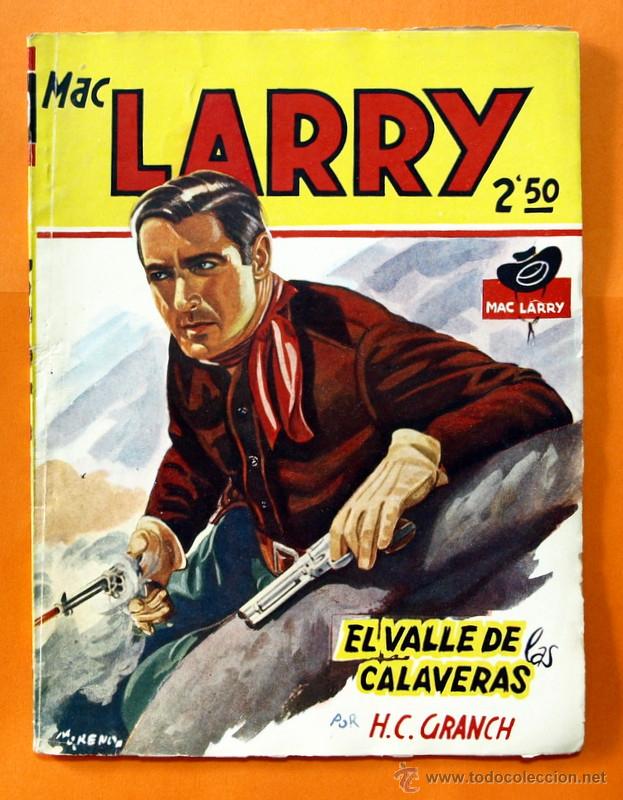 Tebeos: MAC LARRY - N&ordm; 12 - EL VALLE DE LAS CALAVERAS - EDICIONES CLIPER - - Foto 1