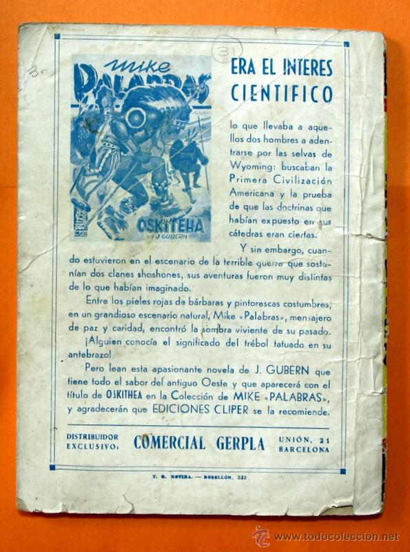 Tebeos: MAC LARRY - N&ordm; 31 - CASTA DE LUCHADORES - EDICIONES CLIPER - - Foto 2