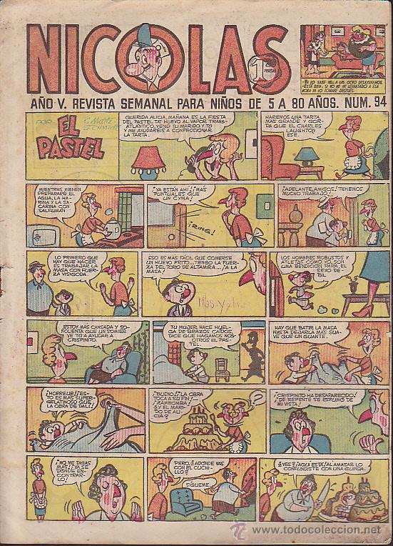Tebeos: COMIC COLECCION NICOLAS N&ordm; 94 - Foto 1