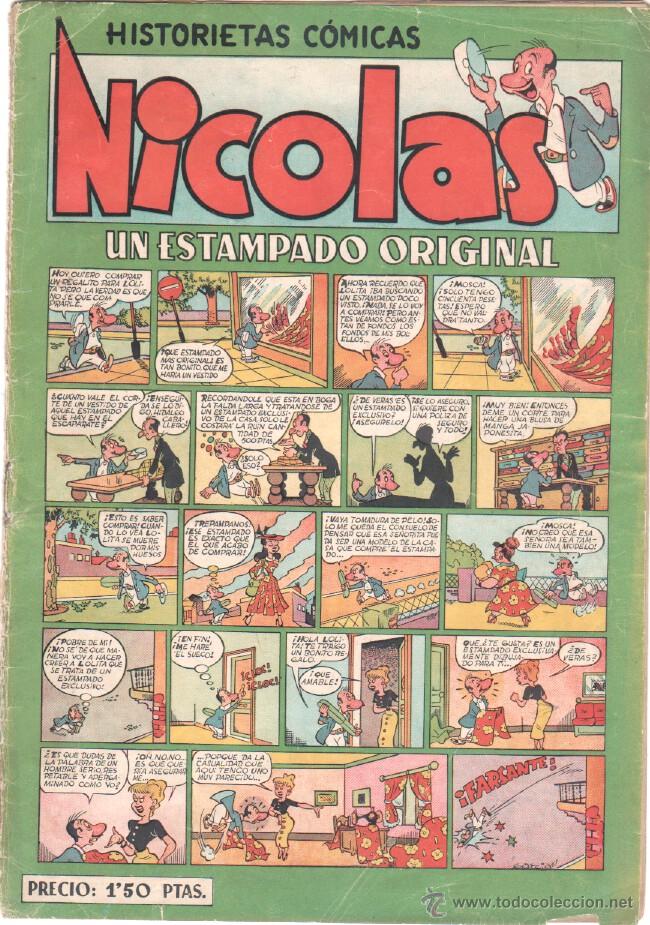Tebeos: NICOLAS N&ordm; 7 ORIGINAL EDICIONES CLIPER 1948 - Foto 1