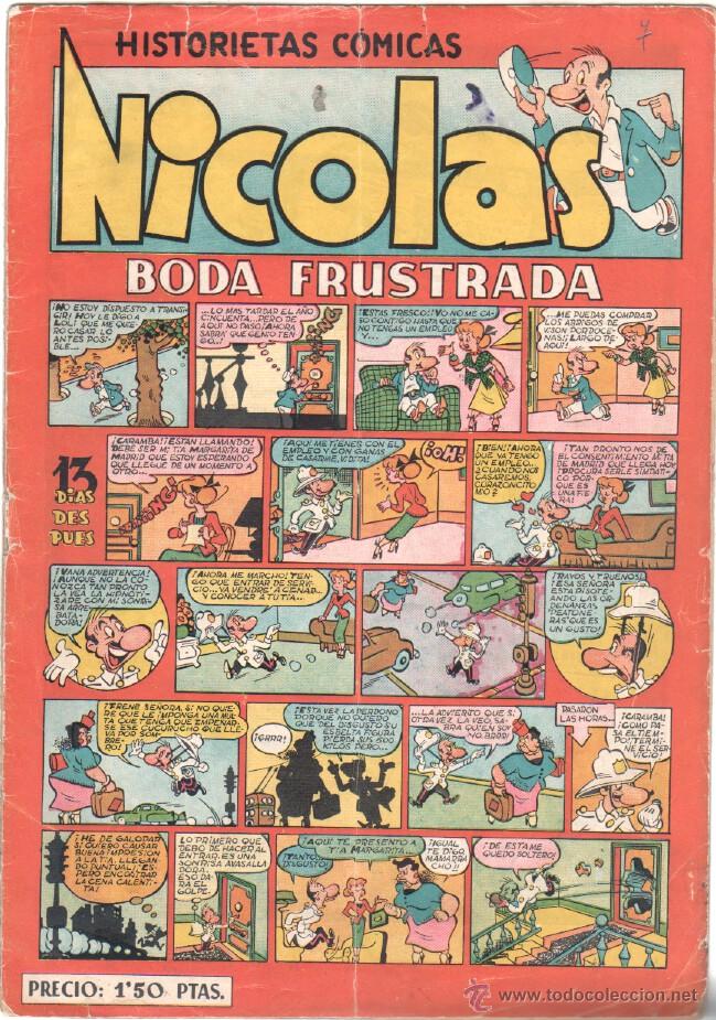 Tebeos: NICOLAS N&ordm; 8 ORIGINAL EDICIONES CLIPER 1948 - Foto 1