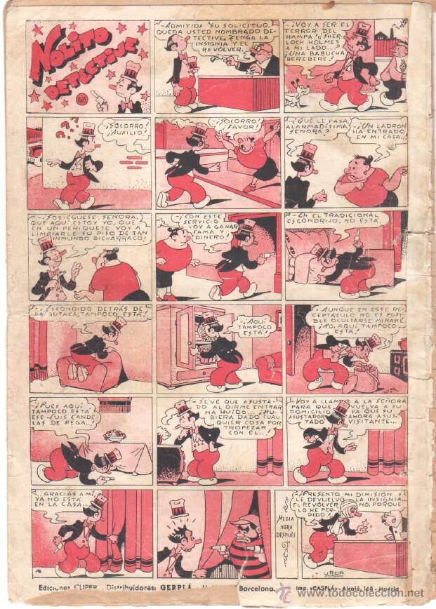 Tebeos: NICOLAS N&ordm; 68 ORIGINAL EDICIONES CLIPER 1948 - Foto 2