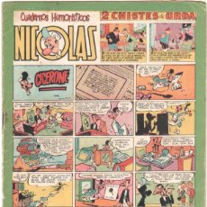 Tebeos: NICOLAS Nº 74 ORIGINAL EDICIONES CLIPER 1948. Lote 46930460