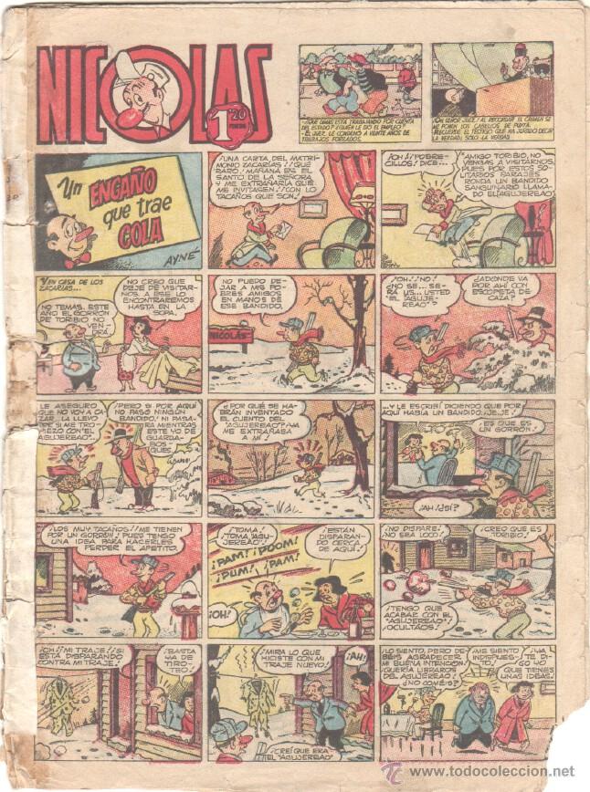 Tebeos: NICOLAS N&ordm; 83 ORIGINAL EDICIONES CLIPER 1948 - Foto 1