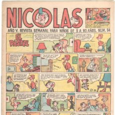 Tebeos: NICOLAS Nº 94 ORIGINAL EDICIONES CLIPER 1948. Lote 46930525